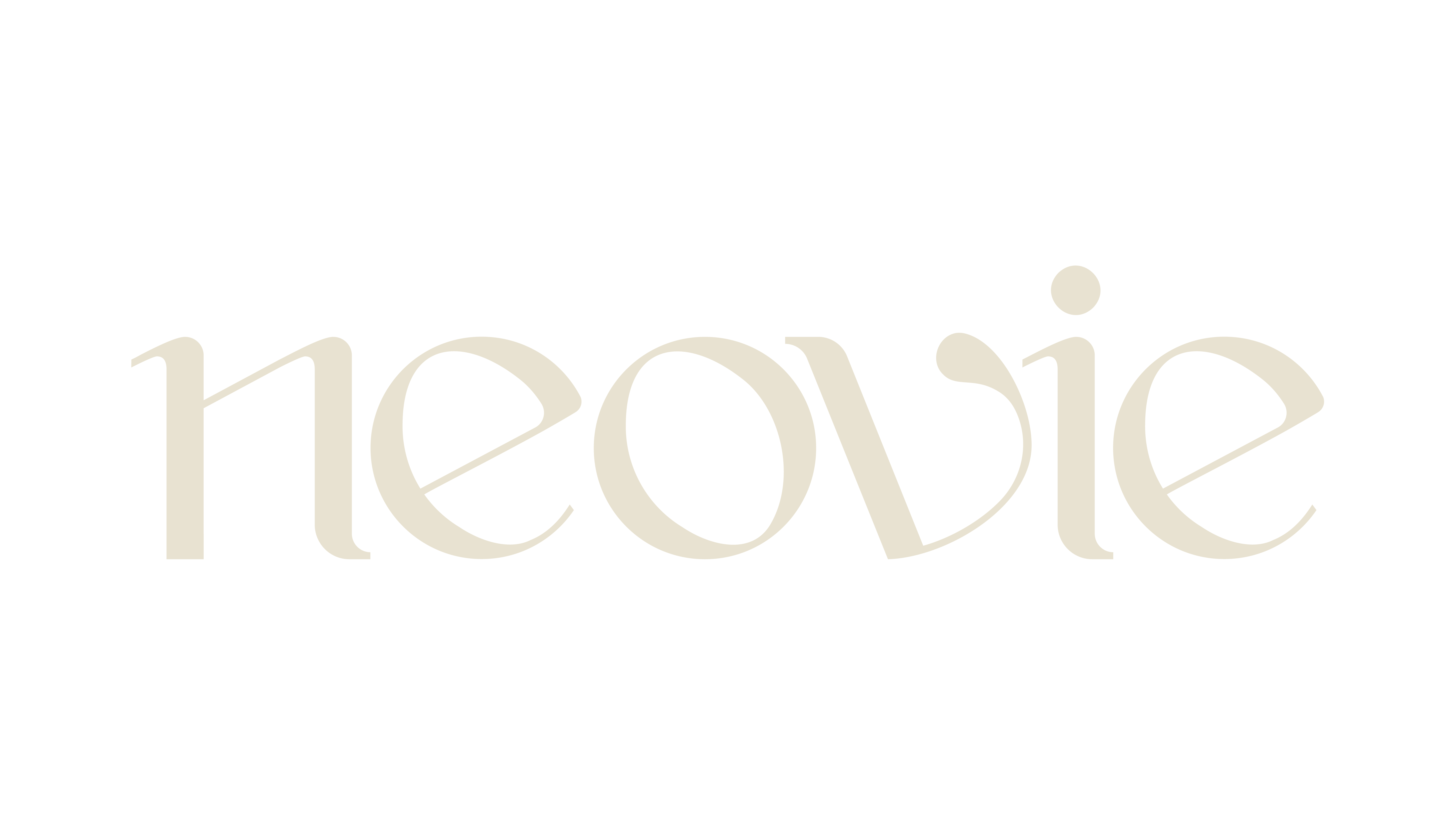 Neovie - Beige Logo